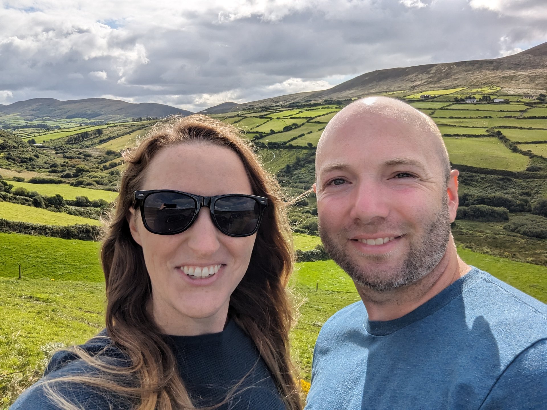 The rugged Dingle coastline