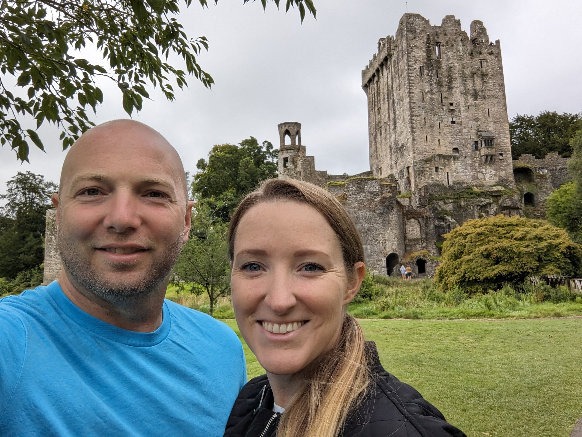 Outside the legendary Blarney Castle